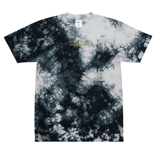 Yellow Embroidered Cosmic Tee